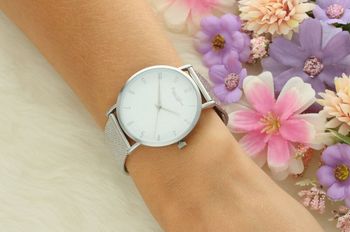Zegarek damski na bransolecie mesh z cyframi Bruno Calvani BC90550 SILVER ...jpg